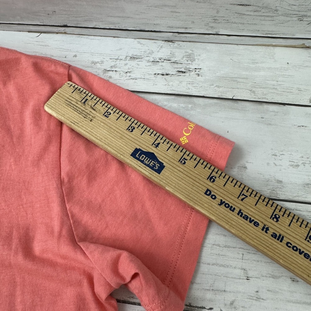 Columbia Women's Small Wild & Free Short Sleeve‎ T Shirt Pink - Picture 8 of 10
